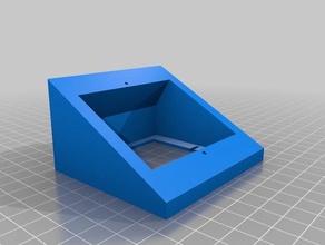 surface-mounted case 4 motion detector flush-mounted box flush mounted surface mount 3d print model - Mito3D