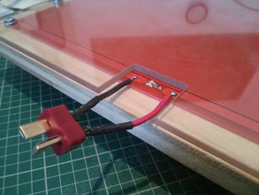 makergear prusa vidro calor da cama 3d a impressora partes Impressora corte laser mendel 3d print model - Mito3D