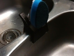 sinkcaddy cucina & sala da pranzo caddy piatti scrubber lavandino il sapone 3d print model - Mito3D
