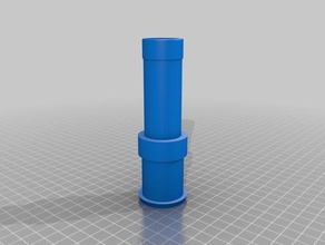 fantom negozio aspirapolvere adattatore forniture di famiglia tuono per tubo vac 3d print model - Mito3D