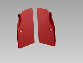 tanfoglio pistola apertos esporte & ao ar livre aderência arma 3d print model - Mito3D