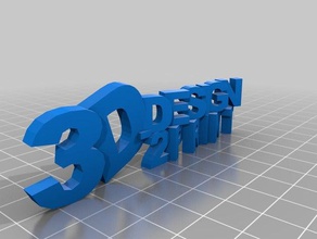 logo www3d-design2printcom 3d print model - Mito3D