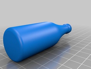 my bottle food & drink 3d print model - Mito3D