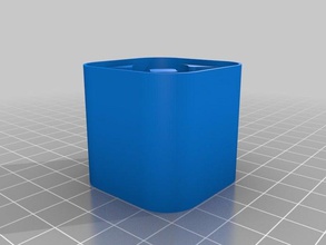 18650x4 battery holder top Container angepasst 3d print model - Mito3D