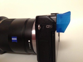 sony fda-göz bardak yedek parça ediyor kamera nex-6 nex-7 vizör 3d print model - Mito3D