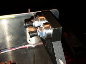 alloggiamento cuscinetto blocco La stampa 3d del filamento titolare spool porta bobina 3d print model - Mito3D