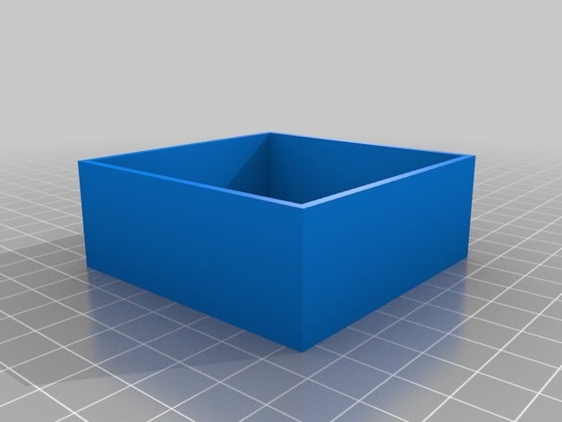 caixa testador recipientes personalizado 3D print model - Mito3D