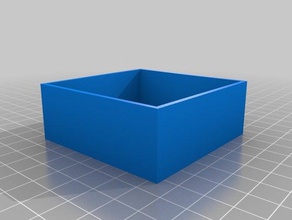 caixa testador recipientes personalizado 3d print model - Mito3D