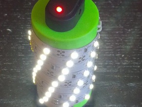 led-Paket ikea rotera Tee-Licht Laterne Dekor hack - leds 3d print model - Mito3D