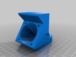 printrbot simple 1405 fan duct remix - supports 3d printer parts 3d print model - Mito3D