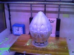 deco egg sculptures easter 3d print model - Mito3D