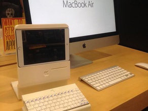 macintosh apple mini dock klavye elektronik ipad k 3d print model - Mito3D