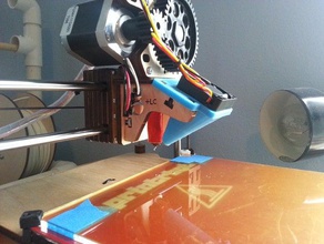 fan duct printrbot+ 2x 3d printer accessories printrbot plus 3d print model - Mito3D