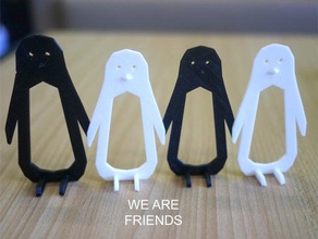 semplice animale pinguino animali 3d print model - Mito3D