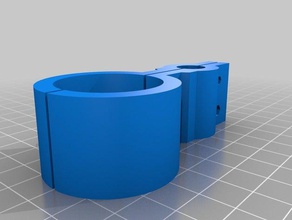 suport cadenat 31mm per barrar 11mm sport & fitness all'aperto su misura 3d print model - Mito3D