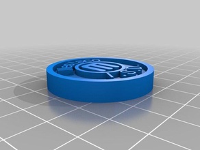 wisd coin 2 coins & badges customized 3d print model - Mito3D