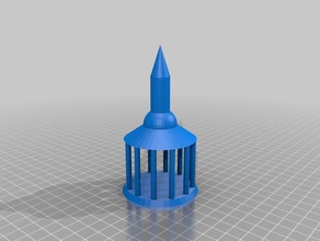 cades pagode edifícios e estruturas personalizado 3d print model - Mito3D