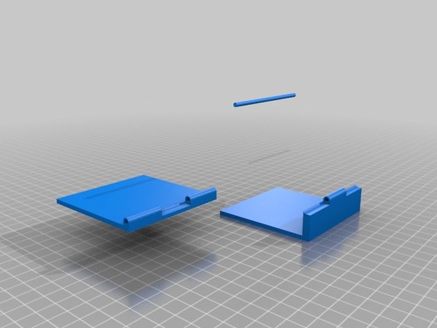 neigbar, schwenkbar stand samsung miniled-Projektor office led Projektor 3D print model - Mito3D