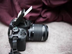 canon sl1 100d Diffusor bounce Kamera - 3d print model - Mito3D