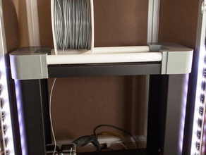 printrbot metal plus filament spool holder 3d printer accessories 3d print model - Mito3D