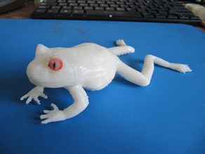 3dmax kurbağa hayvanlar 3d print model - Mito3D