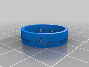 meu personalizados fidget anel anéis personalizado 3d print model - Mito3D