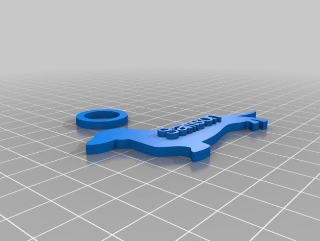 samson Anahtarlık özelleştirilmiş 3D print model - Mito3D