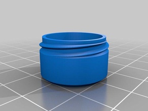 Silikon-dop Container kundengebundene 3d print model - Mito3D