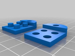 lego coeur collier de diluant porte-clés 3d print model - Mito3D