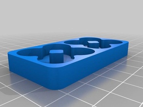 battery tray thicker base organization customized 3d print model - Mito3D