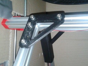 mendelmax vertice superiore 5 mm di larghezza in cresta Stampante 3d parti 15 3d print model - Mito3D
