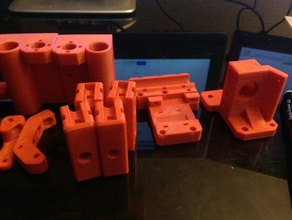prusa i3 rework des pièces imprimées L'impression 3d 3d print model - Mito3D