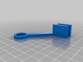 maßgeschneiderte prusa i3 filament guide hephestos 3d Drucker Zubehör kundengebundene 3d print model - Mito3D