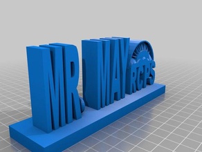mr mai L'impression 3d 3d print model - Mito3D