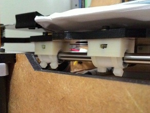 pillow block graber i3 bed 3d printer accessories 3d print model - Mito3D