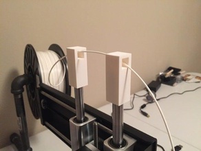 printrbot simple filament de métal guide Imprimante 3d accessoires facile l' le l'imprimante la bobine fort 3d print model - Mito3D