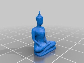 thai buddha statue v2 3d-drucken 123d catch scan 3d print model - Mito3D