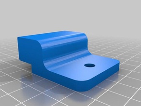 blue-box-Halterung Container recycling 3d print model - Mito3D