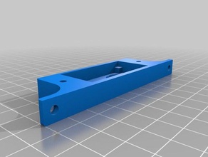 arduino ultrasonic sensor mount - sehs robotics case first 3d print model - Mito3D