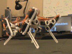dogbot andere mech mobile Roboter openscad pla Robotik 3d print model - Mito3D
