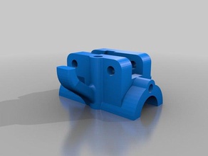 ultimaker printed bushing blocks 3d printer parts belt tensioner bronze 3d print model - Mito3D