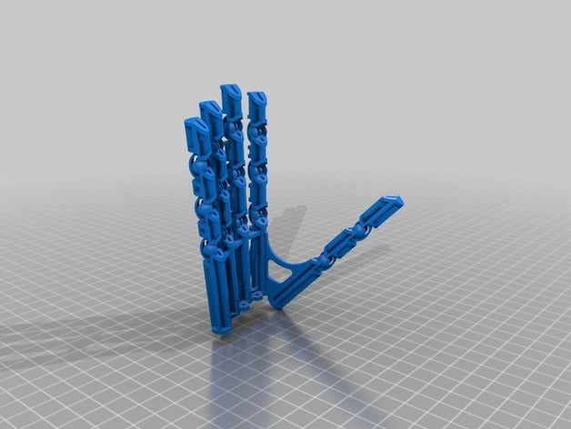 petite main droite la robotique poupée le robot shapeways 3D print model - Mito3D