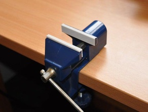 mini bench vice jaw protectors hand tools guard hobby jaws soft 3d print model - Mito3D