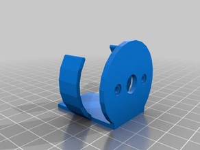support moteur robotics holder motor 3d print model - Mito3D