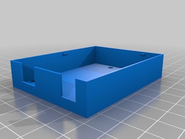 arduino uno basic case gadgets accessory box holder hp mount 3D print model - Mito3D