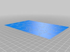 de puzzle puzzles personalizado 3d print model - Mito3D