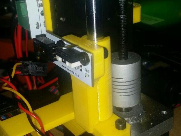 endstop z prusa i3 hephestos 3d printer parts parada sensor 3D print model - Mito3D