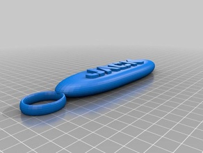 anéis de chave chaveiros congelados chaveiro olaf personalizado floco neve 3d print model - Mito3D