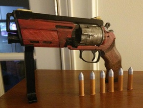 simple bullet excellent destiny game mark 44 pistol props ammo 3d print model - Mito3D