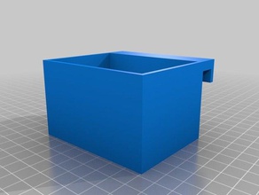 k8200 scrap bucket frame mounted 3d printing 3d print model - Mito3D